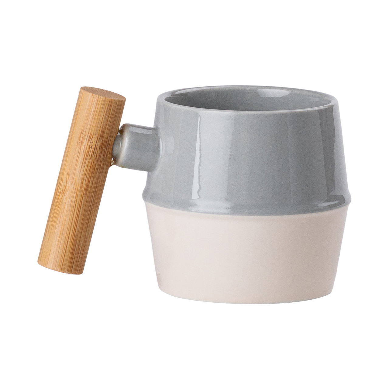 Чайний сервіз на 6 персон з бамбуковою підставкою сірий HP-15-22 - Зображення 8