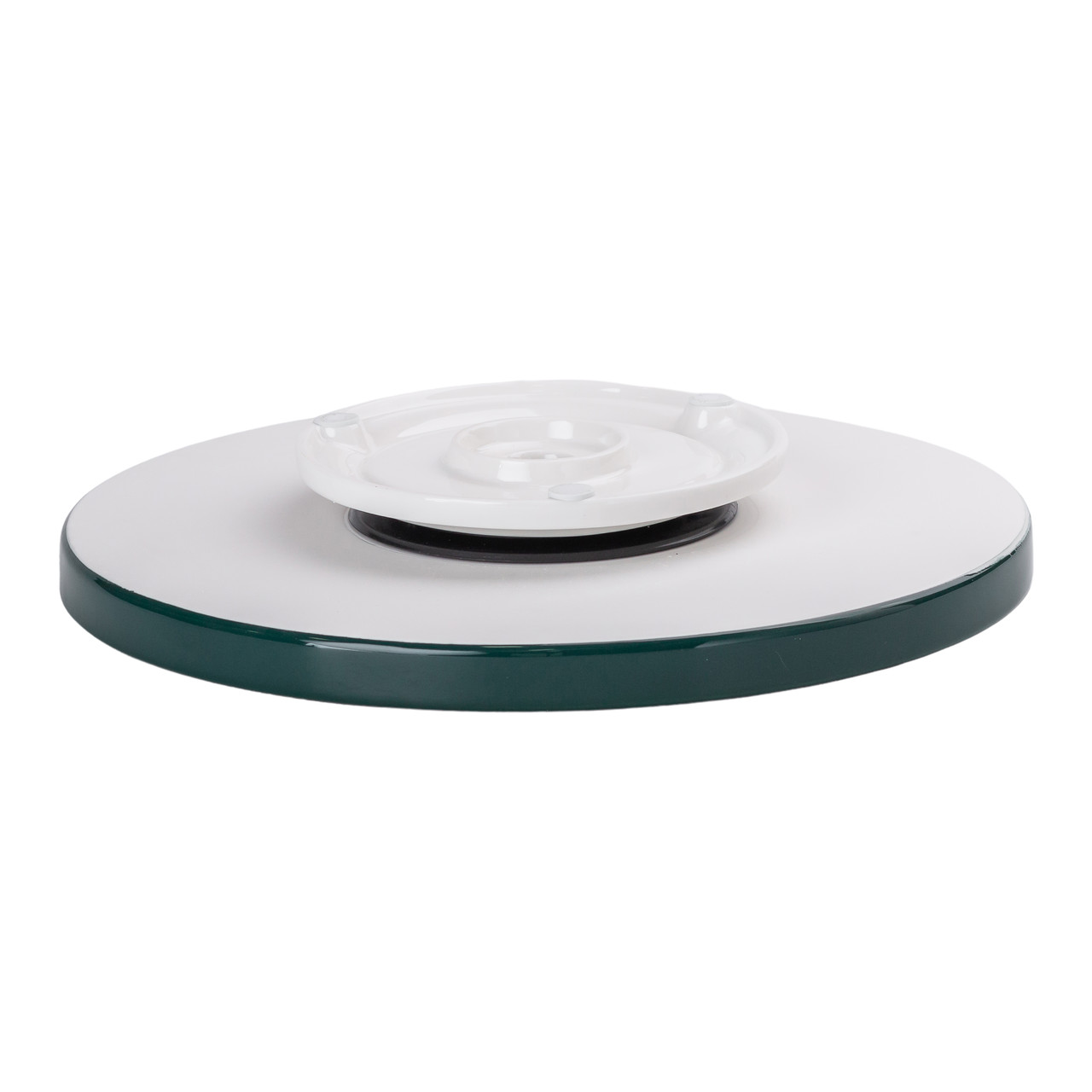 Чайний набір на 6 персон із заварювальним чайником та порцелянаовою підставкою Зелений HP-15-6 - Зображення 5