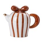 Чайний набір на 6 персон із порцелянаовою підставкою, шоколад HP-15-29 - Зображення 2