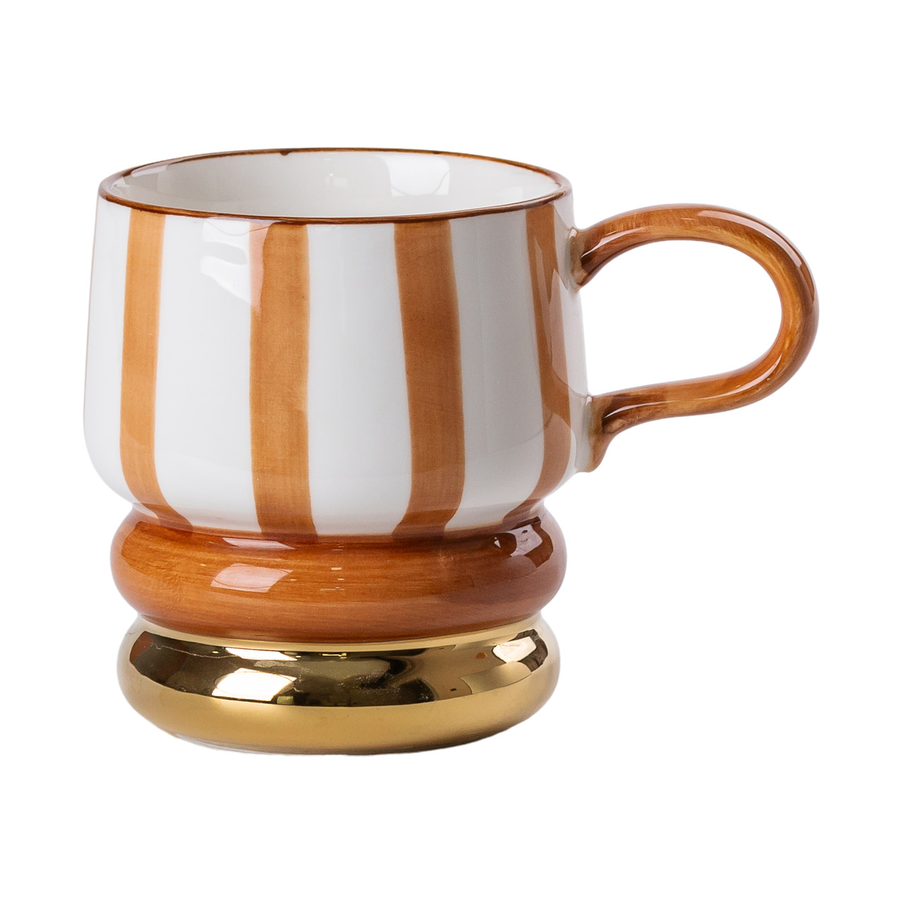 Чайний набір на 6 персон із порцелянаовою підставкою, шоколад HP-15-29 - Зображення 3