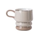 Чайний набір на 6 персон із порцелянаовою підставкою, сірий HP-15-28 - Зображення 3