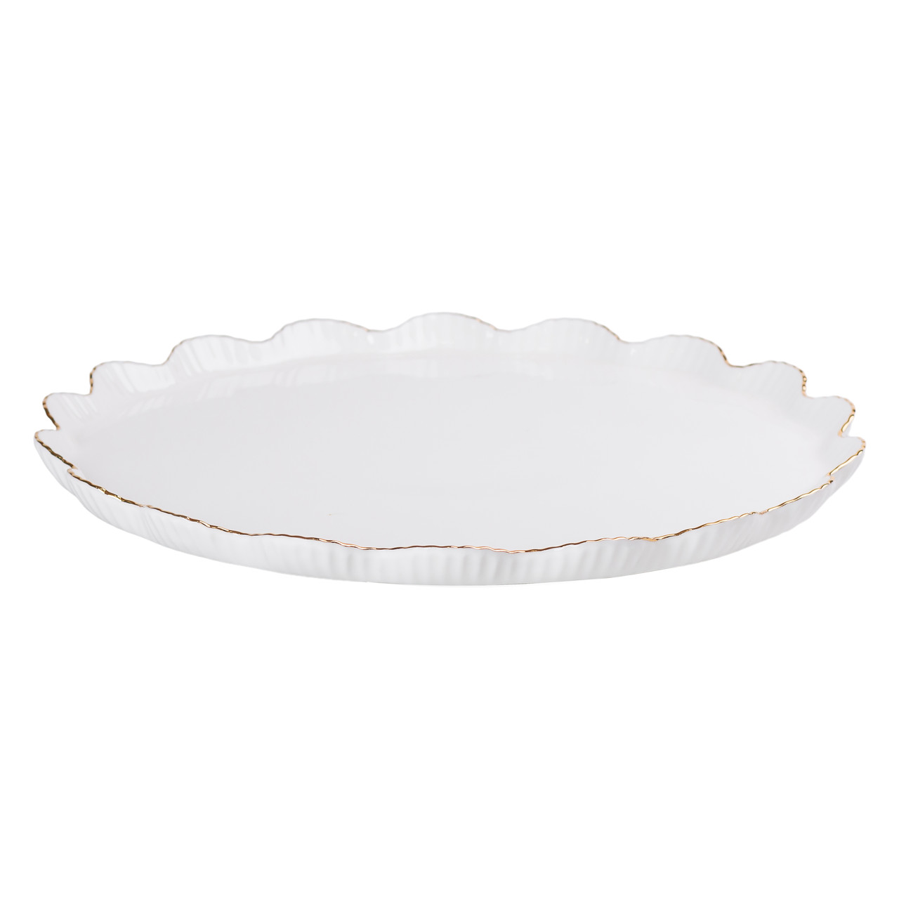 Чайний набір на 6 персон, із заварювальним чайником і підставкою, білий HP-15-4 - Зображення 4