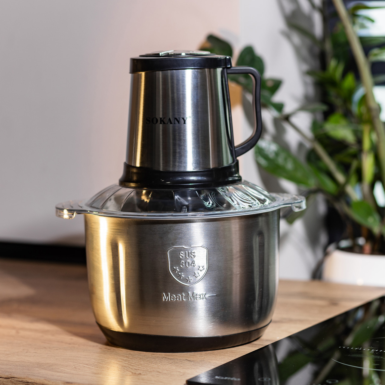 Чопер Sokany SK-7015 з чашею на 3,9 л - Зображення 7