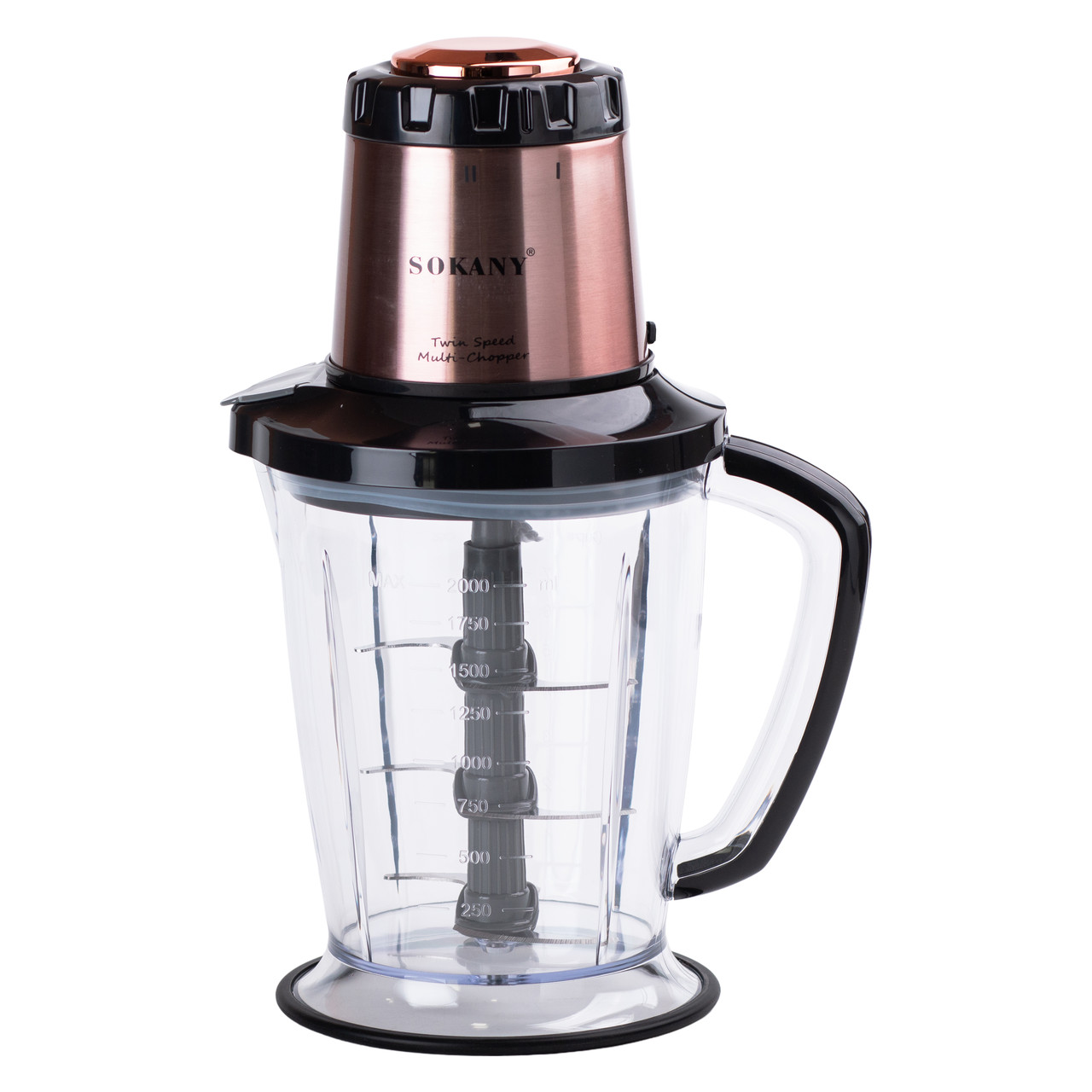 Чопер подрібнювач Sokany SK-7039 з чашею об'ємом 2 л SK-7039 - Зображення 2