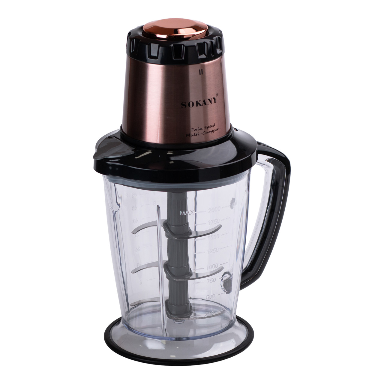Чопер подрібнювач Sokany SK-7039 з чашею об'ємом 2 л SK-7039 - Зображення 4
