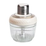 Чопер подрібнювач Sokany SKYM7032W 2в1 з чашами 0.5 і 1.5 л 800 Вт Білий - Зображення 3