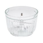 Чопер подрібнювач Sokany SKYM7032W 2в1 з чашами 0.5 і 1.5 л 800 Вт Білий - Зображення 6