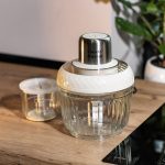 Чопер подрібнювач Sokany SKYM7032W 2в1 з чашами 0.5 і 1.5 л 800 Вт Білий - Зображення 9