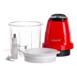 Чоппер подрібнювач з чашею на 0.7 л електричний кухонний 250 Вт Sokany SK-06009R - Зображення 2