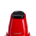 Чоппер подрібнювач з чашею на 0.7 л електричний кухонний 250 Вт Sokany SK-06009R - Зображення 4