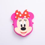 Дитяча силіконова сумка Мінні Маус 15×13×3 (см) через плече Малинова HP-55-9PP - Зображення 2