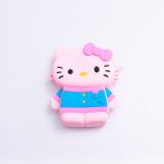 Дитяча силіконова сумочка Hello Kitty 13*10*3 см Рожева HP-55-1P - Зображення 2