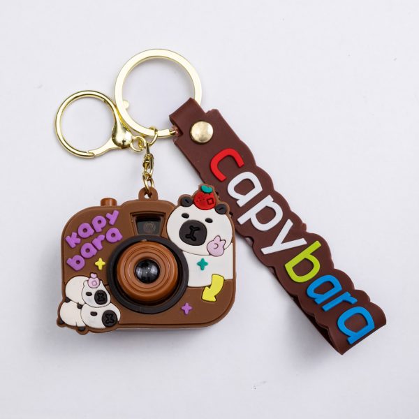 Дитячий брелок Фотоапарат з проекцією 5.5×1.5×4 (см) для ключів, на сумку і рюкзак HP-55-29BR