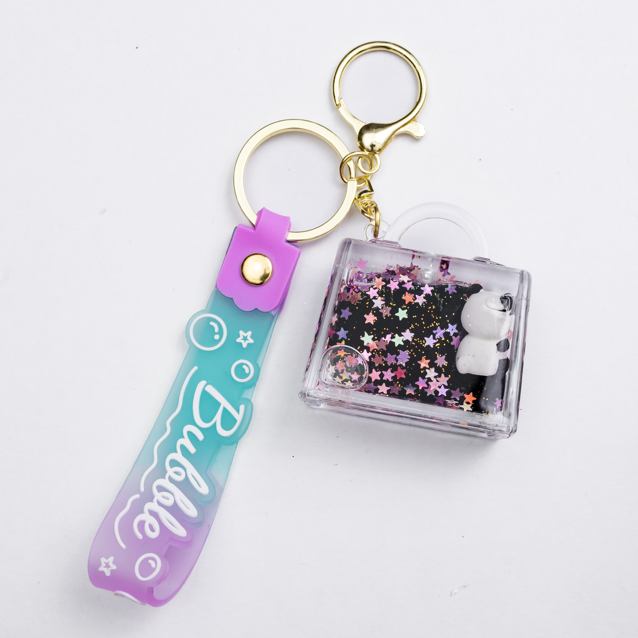 Дитячий брелок Panda Bag 5×5 (см) для ключів, на сумку і рюкзак HP-55-31BAG - Зображення 1