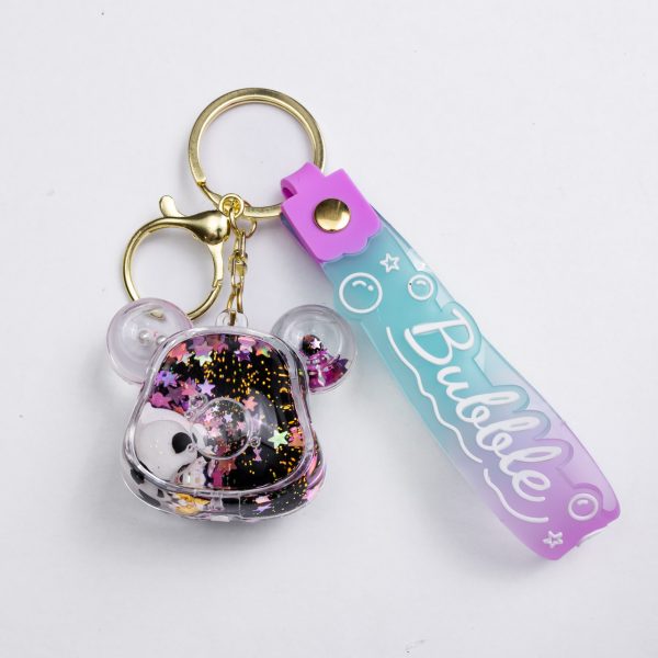 Дитячий брелок Panda Bear 5×5 (см) для ключів, на сумку і рюкзак HP-55-31BEAR