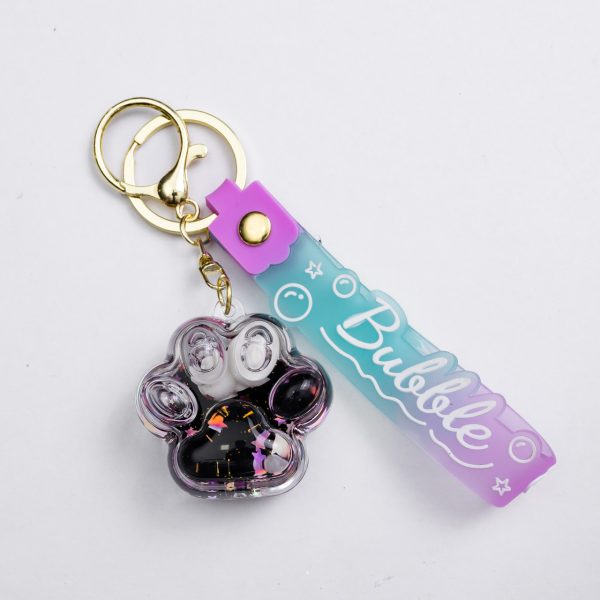 Дитячий брелок Panda Paw 5×5 (см) для ключів, на сумку і рюкзак HP-55-31LAP