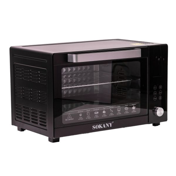 Духовка електрична Sokany з конвекцією на 50 л, 1700 Вт SK10011