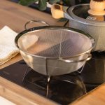 Друшляк з двома ручками 20 см дрібнокомірчаста сітка з нержавіючої сталі HP-19-2-20CM - Зображення 4