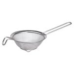 Друшляк-сито з ручкою 16 см дрібнокомірчаста сітка з нержавіючої сталі HP-19-1-16CM - Зображення 4