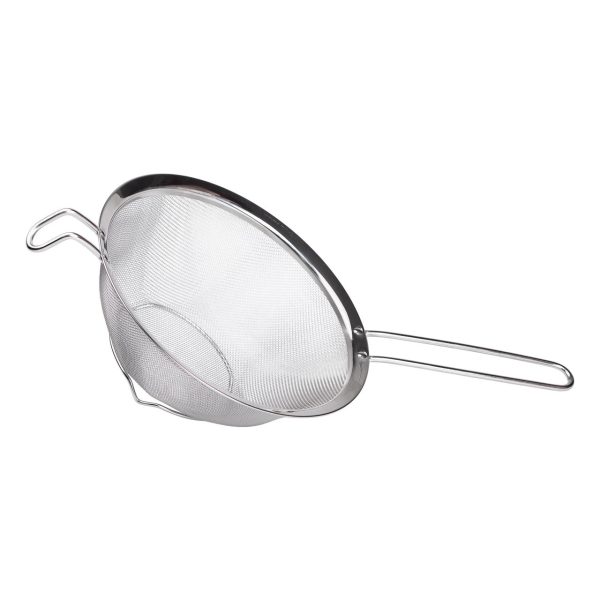 Друшляк-сито з ручкою 23 см з дрібноячеистою сіткою з нержавіючої сталі HP-19-1-23CM