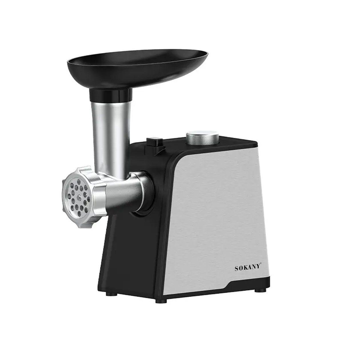 Електрична м'ясорубка для фаршу 1700 Вт електром'ясорубка Sokany SK-087 - Зображення 1