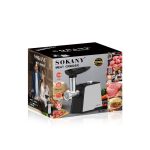 Електрична м'ясорубка для фаршу 1700 Вт електром'ясорубка Sokany SK-087 - Зображення 10