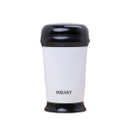 Електро кавомолка 180 Вт автоматична 75 г для дому з дрібним помолом Біла Sokany SM-3012