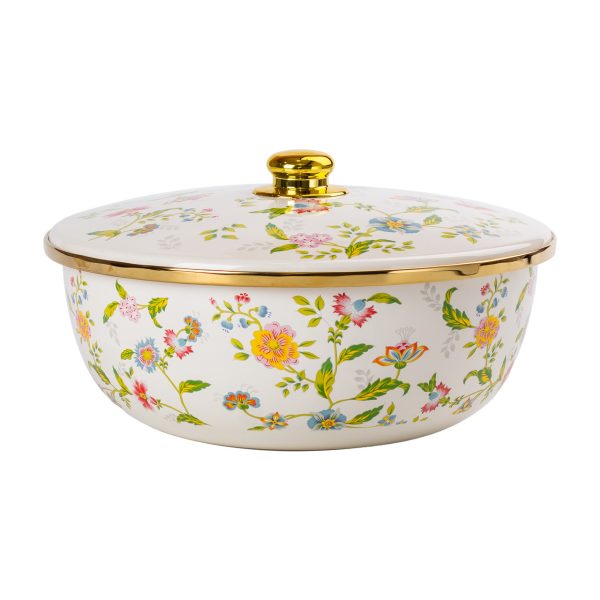 Емальована каструля з кришкою 5,5 л Велика HP-2-113