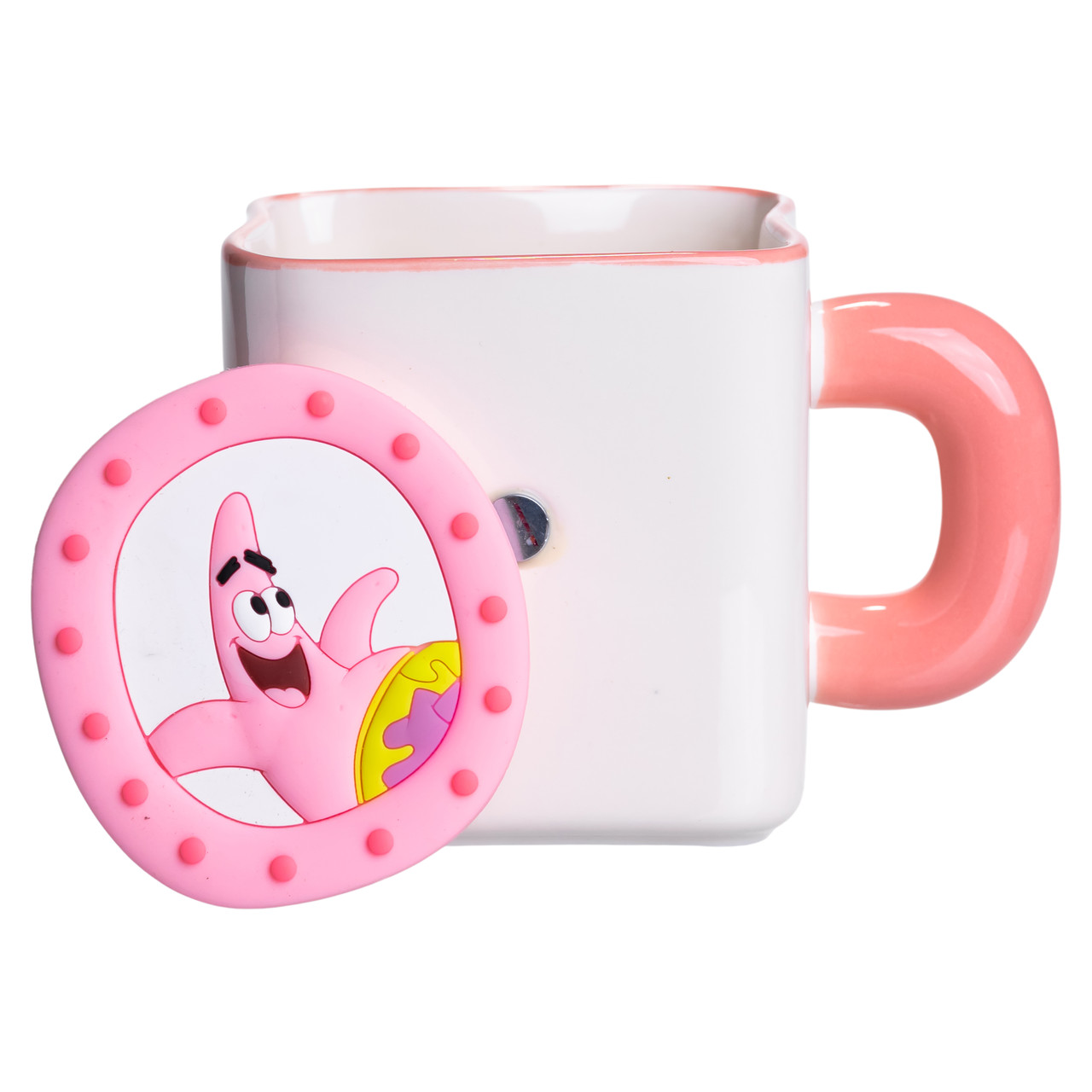 Порцелянова чашка "Патрік " з магнітним декором 500 мл, Кружка дитяча чашка із порцеляни на подарунок FM-12P - Зображення 2