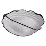 Порцелянове блюдо для сервірування столу у формі листа 31×20×3 (см) Срібло ML6047 - Зображення 5