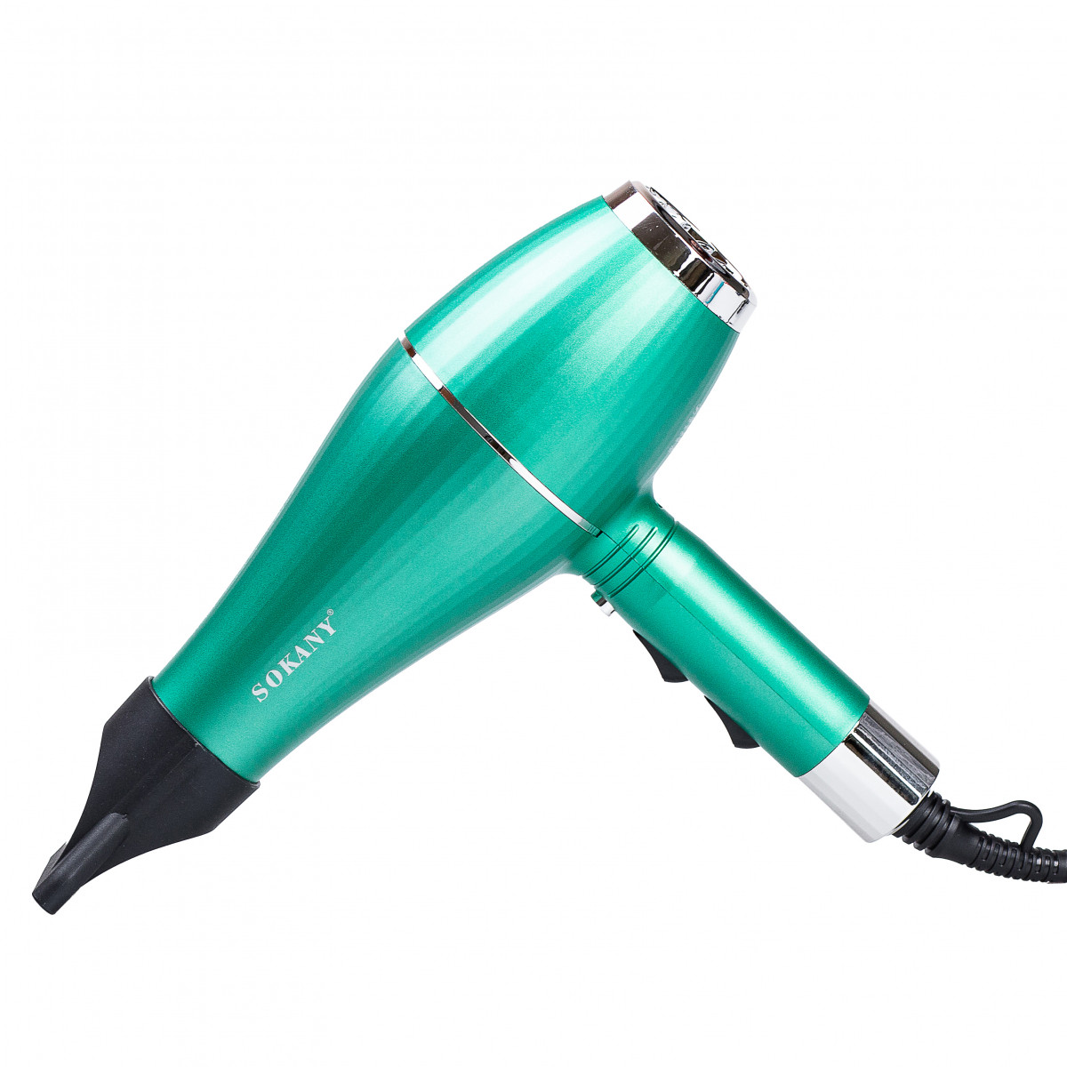 Фен для волосся Sokany з двома концентраторами зелений SK-14009 - Зображення 1