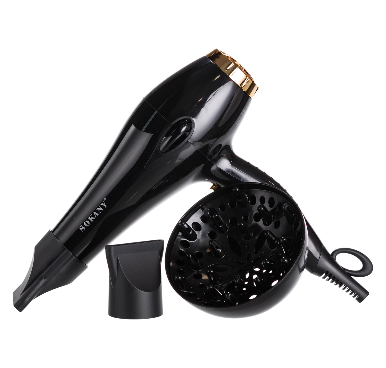 Фен для волосся Sokany SK-2213 з дифузором та концентратором 2600 Вт - Зображення 5