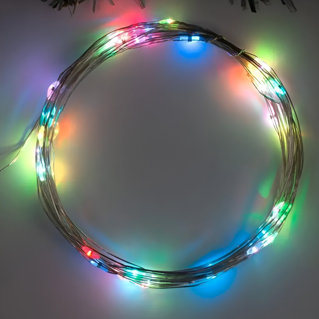 Гірлянда світлодіодна кінський хвіст GarlandoPro 200LED Роса 2м 10 ліній 173309ML - Зображення 2