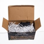 Гірлянда Нитка вулична 30 м 300 LED білий провід Білий CF300L30MWW - Зображення 4