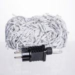 Гірлянда Нитка вулична 30 м 300 LED білий провід Синій CF300L30MWBL - Зображення 4