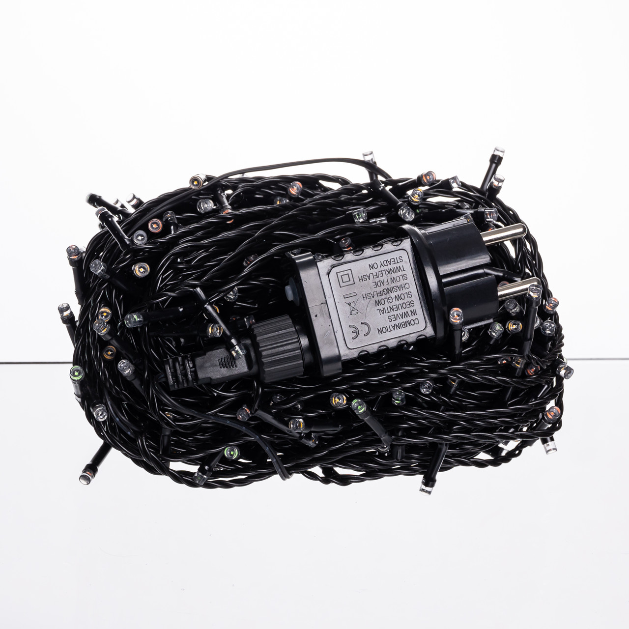 Гірлянда Нитка вулична 30 (м) 300 LED чорний провід Мультиколір CF300L30MBML - Зображення 4