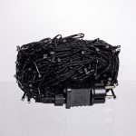 Гірлянда Нитка вулична 30 (м) 300 LED чорний провід Жовтий CF300L30MBY - Зображення 4