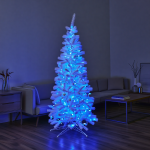 Гірлянда Різдвяна фея вулична 100 м 1000 LED білий провід Синій CF1000L100MWBL - Зображення 7