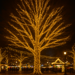 Гірлянда Різдвяна фея вулична 100 м 1000 LED білий провід Жовтий CF1000L100MWY - Зображення 5