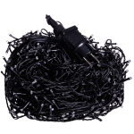 Гірлянда Різдвяна фея вулична 100 (м) 1000 LED чорний провід Синій CF1000L100MBBL - Зображення 4