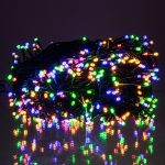 Гірлянда Різдвяна фея вулична 50 (м) 500 LED чорний провід Мультиколір CF500L50MBML - Зображення 2