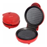 Гриль електричний настільний компактний  550 Вт з антипригарною поверхнею Sokany SK-BBQ-853 - Зображення 2