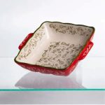 Форма для запікання та сервірування Vintage Овальна з ручками HM04-14 - Зображення 4