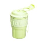 Термочашка Chiobbe з трубочкою та ремінцем 450 мл зелена HP-14-18GR - Зображення 3