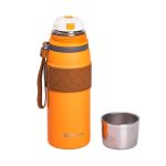 Термос із нержавіючої сталі 700 мл помаранчевий HP-14-7O - Зображення 2