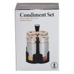 Набір для спецій 4 ємності по 120 мл на підставці HP1324 - Зображення 6