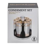 Набір ємностей для спецій на підставці 6 баночок по 120 мл HP1326 - Зображення 5