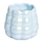 Набір десертних виделок і ложок на 3 персони з підставкою з порцелянау 7 предметів Блакитний HP-20-57 - Зображення 3