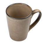 Чашка порцелянова 300 мл для чаю та кави бежева HP23383 - Зображення 2