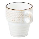 Чашка порцелянова 350 мл для кави чаю Біла HP23384 - Зображення 3